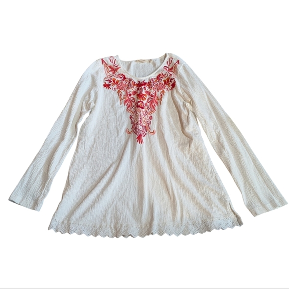 SOFT SURROUNDINGS Canary Island Tunic Large - Picture 2 of 8